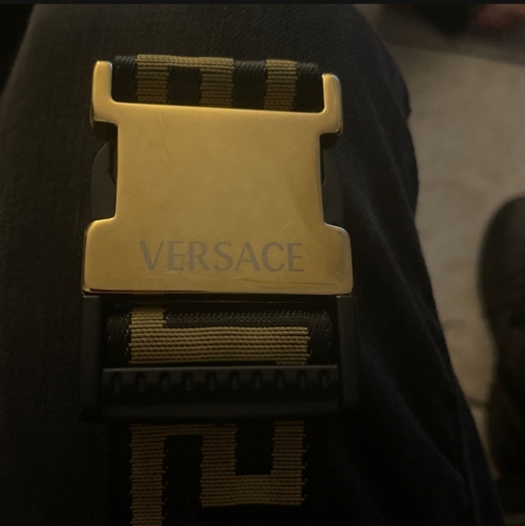Versace Accessories New Versace Greca Belt Worn Twice With Bag Poshmark